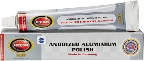 Autosol 01 001920 Anodized Aluminum Polish Tube 75ml – White