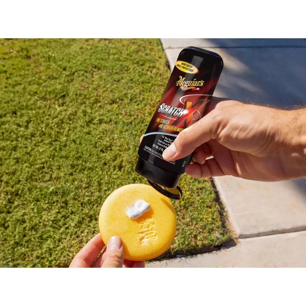 Meguiar’s SCRATCH-X, Fine Scratch and Blemish Remover, 7 Fl. Oz.
