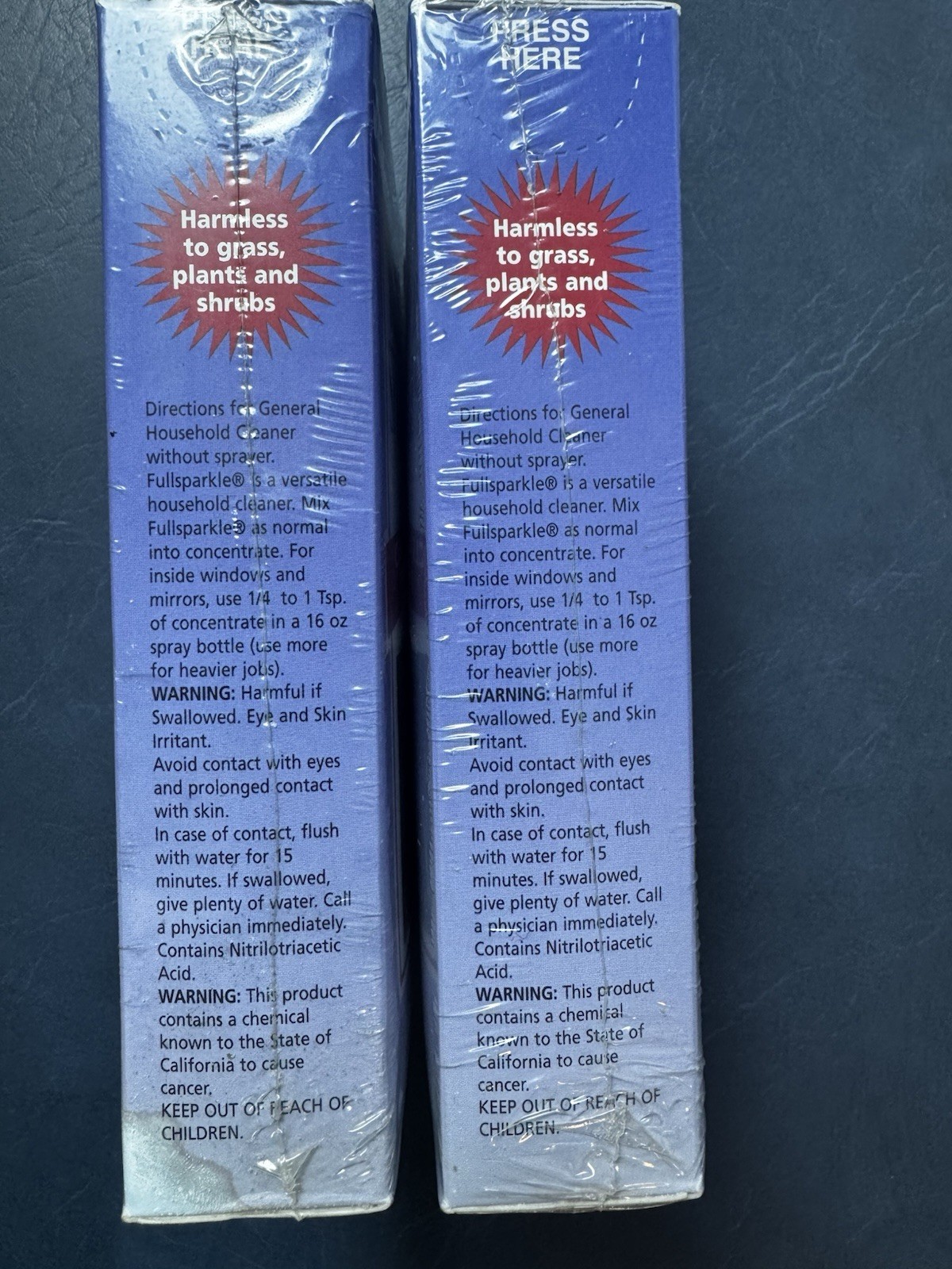 The Fuller Brush Company USA FullSparkle Sprayer Refill 2 Box Lot *Sealed BNIB*