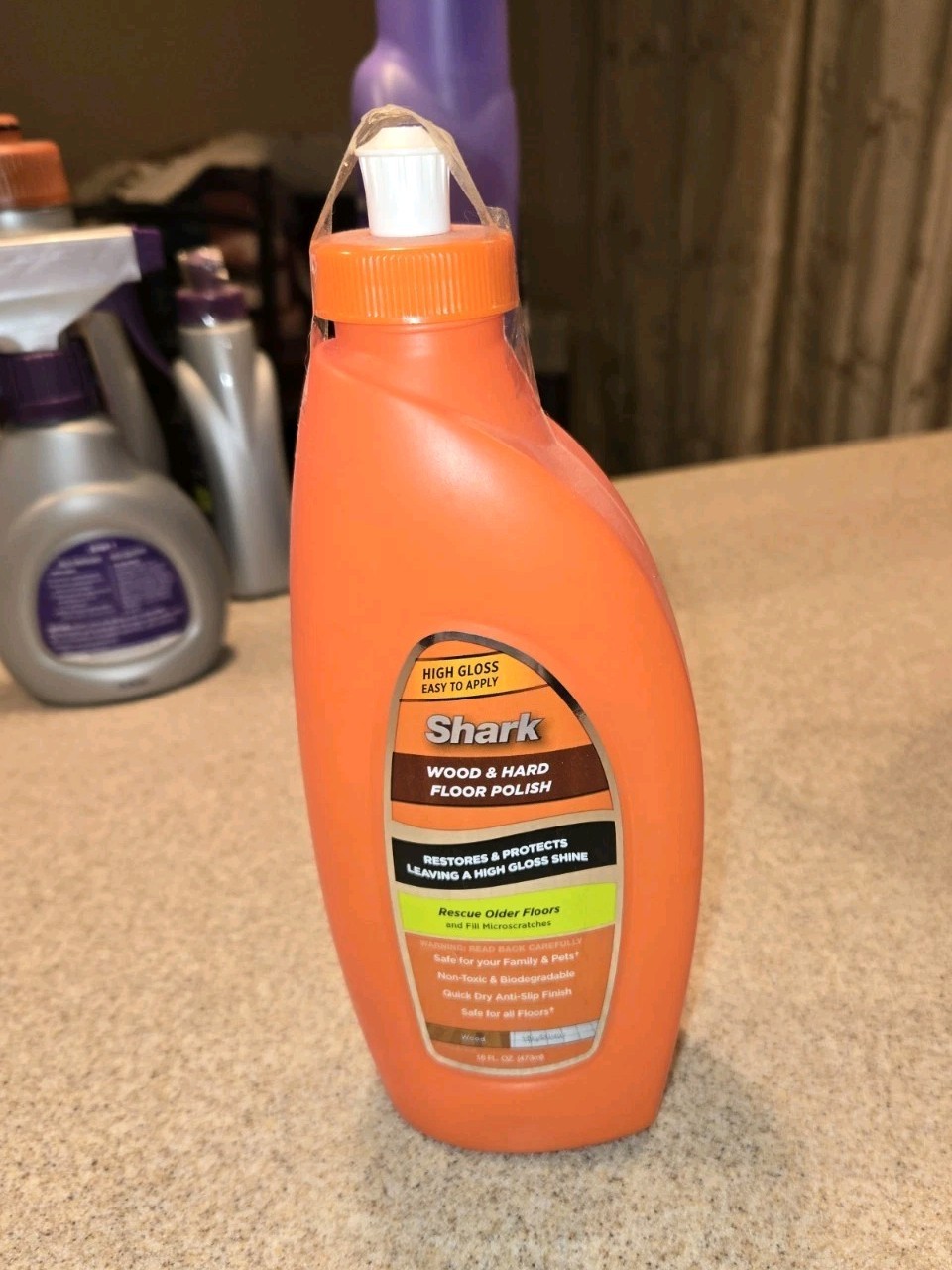 NEW Sealed SHARK SONIC DUO Wood & Hard Floor Polish 16oz Bottle – Discontinued