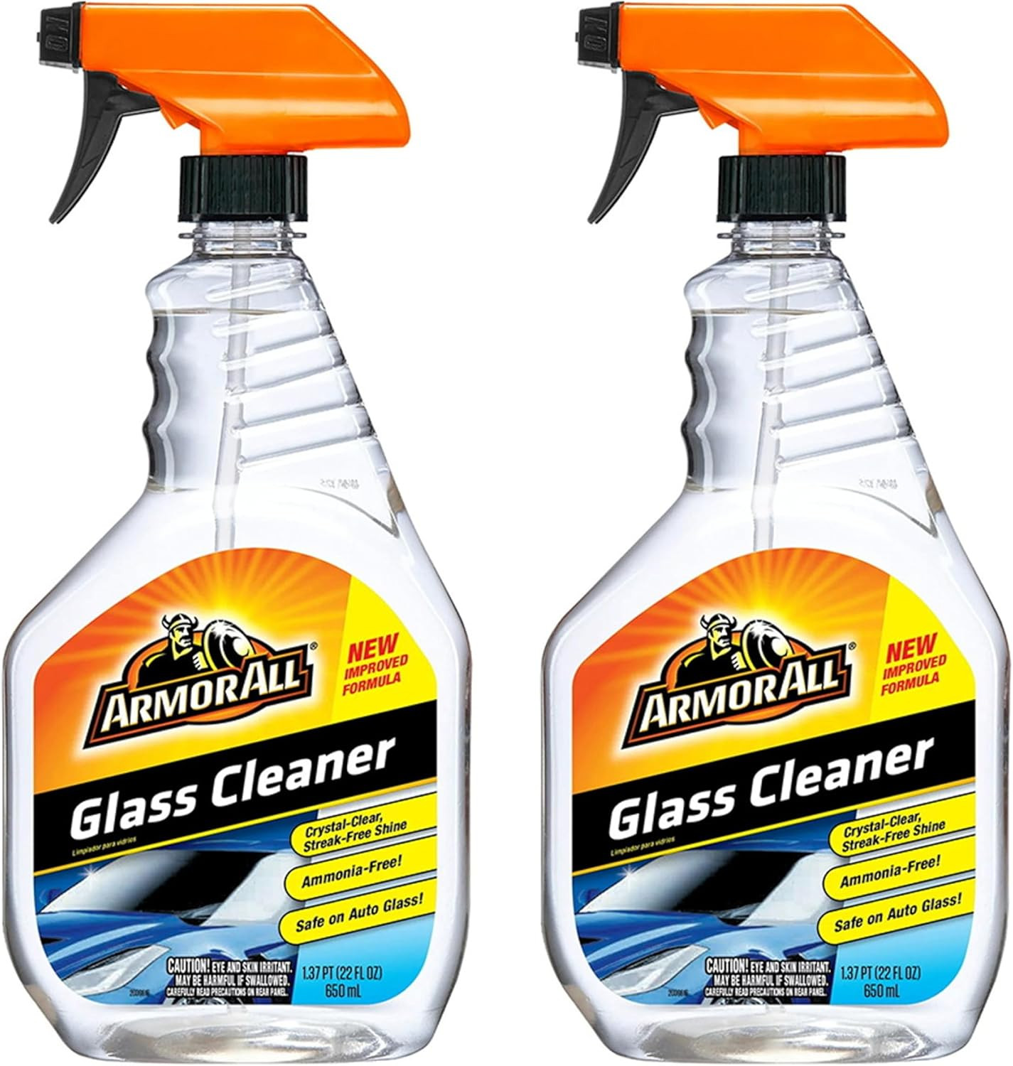 Liquid Auto Glass Cleaner by , Glass Cleaners for Cars, Trucks, 22 Fl