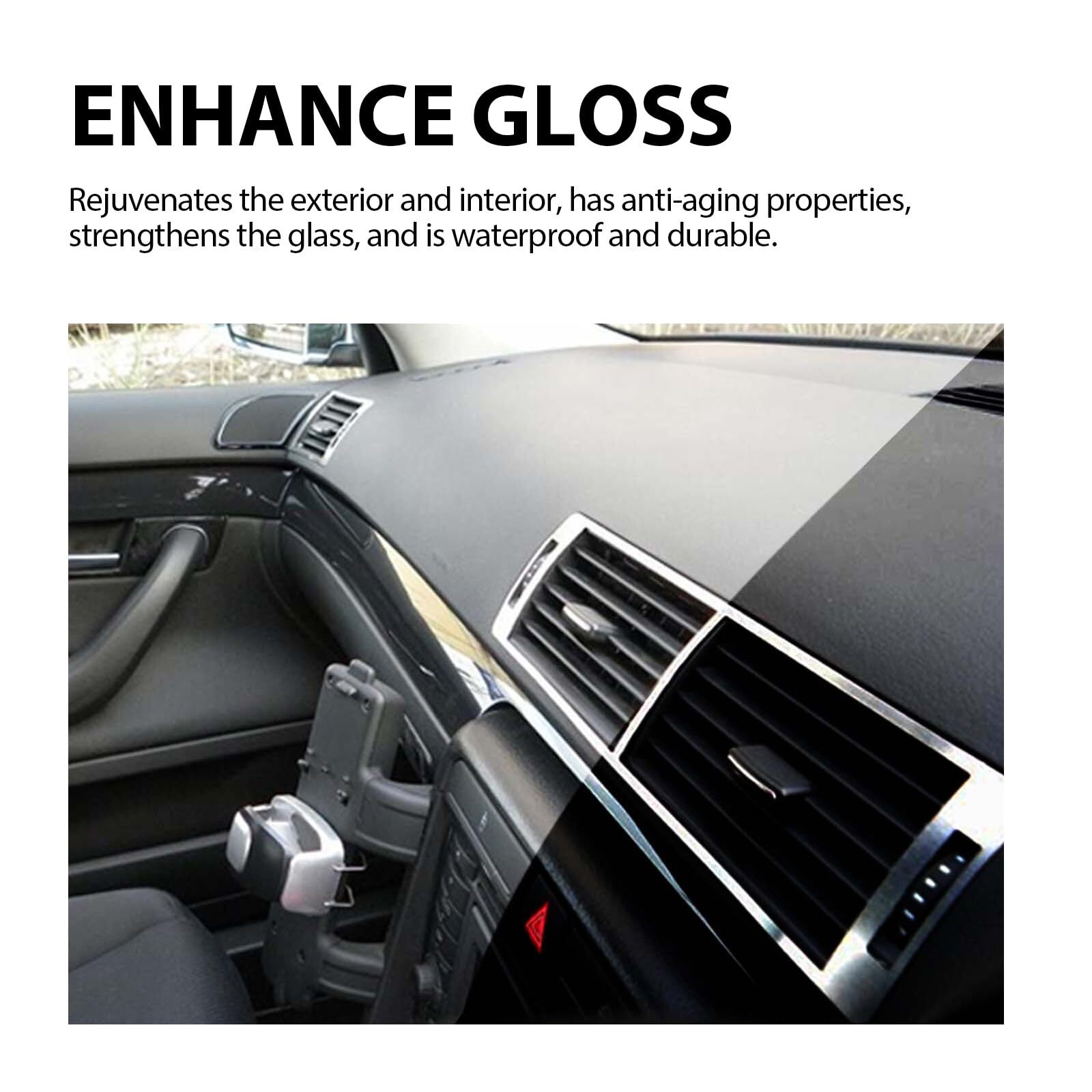 Car Plastic Restorer Trim Cleaner Foam Applicator – Safe Auto Detailing