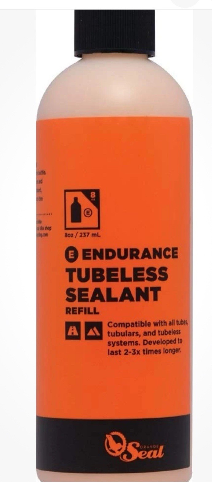 Orange Seal Endurance Formula Bicycle Tire Sealant for Road, Mountain Bike, C…
