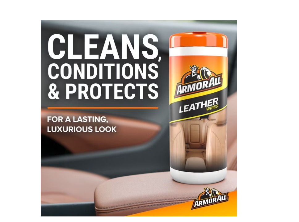 5 PACK All Leather Care Automotive Wipes (30 Count) Leather Care Wipes Free Ship