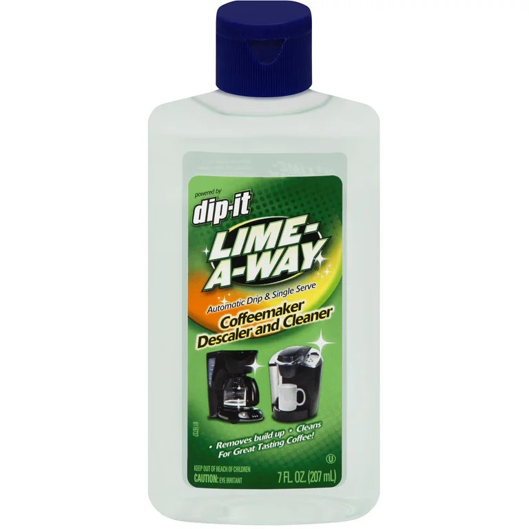 Dip-It LIME-A-WAY Coffeemaker Descaler & Cleaner Automatic Drip & Single Serve