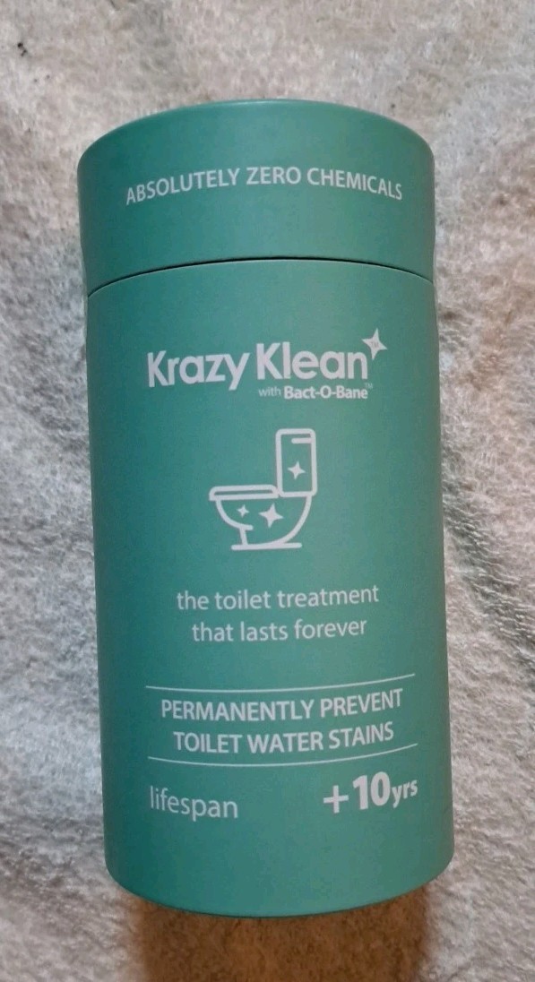 Krazy Klean with Bact-O-Bane Chemical Free Toilet Treatment