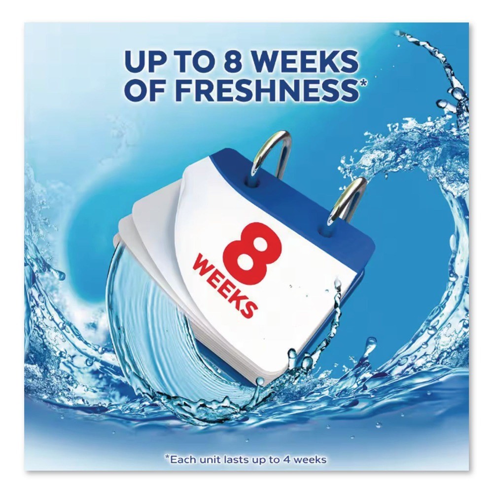 LYSOL Brand 19200-83721 Auto Toilet Bowl Cleaner – Atlantic Fresh (2/Pack) New