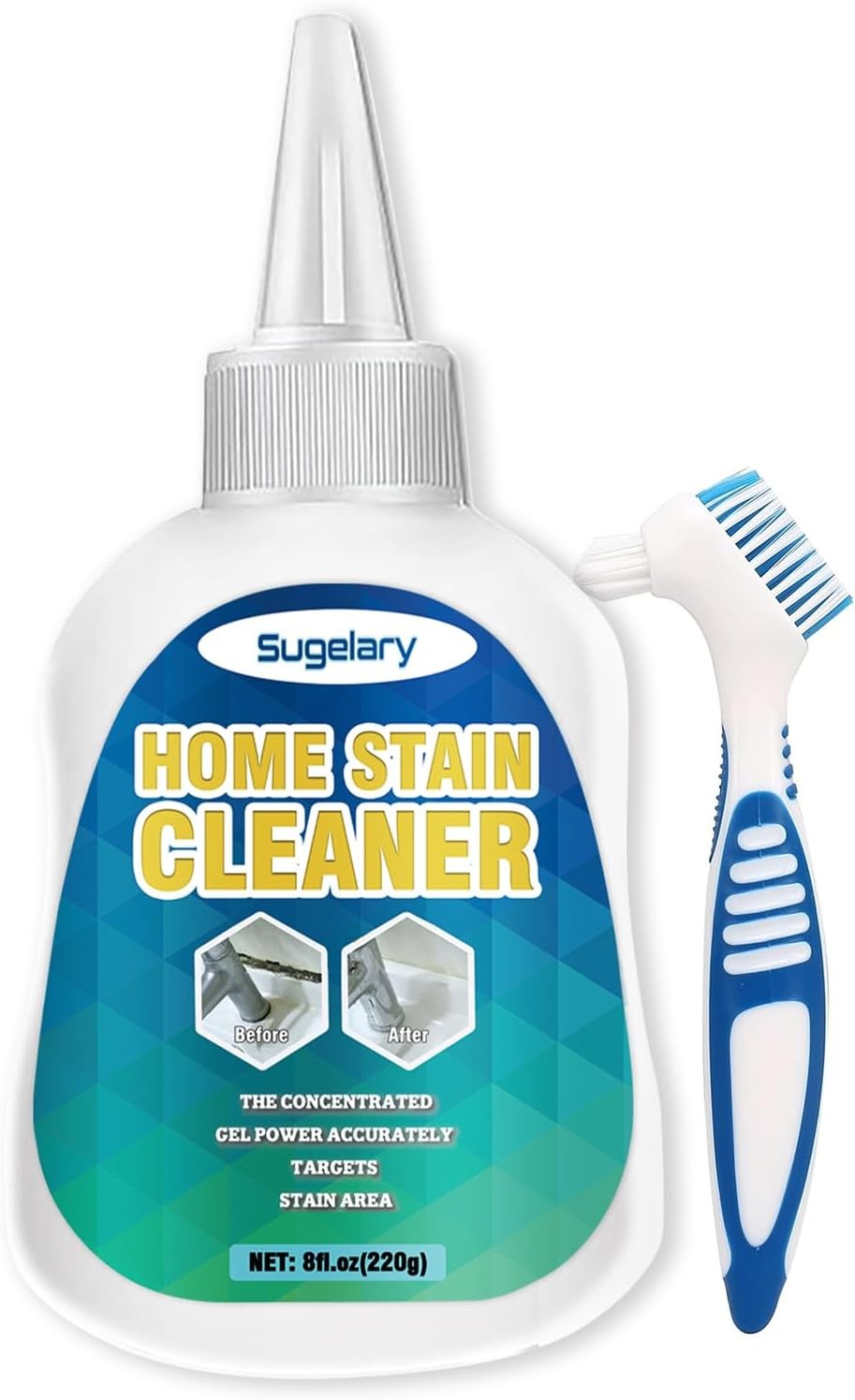 Home Stain Cleaner, 5 Fl Oz Mold Stain Cleaner Gel for Washing Machine, Home Sta