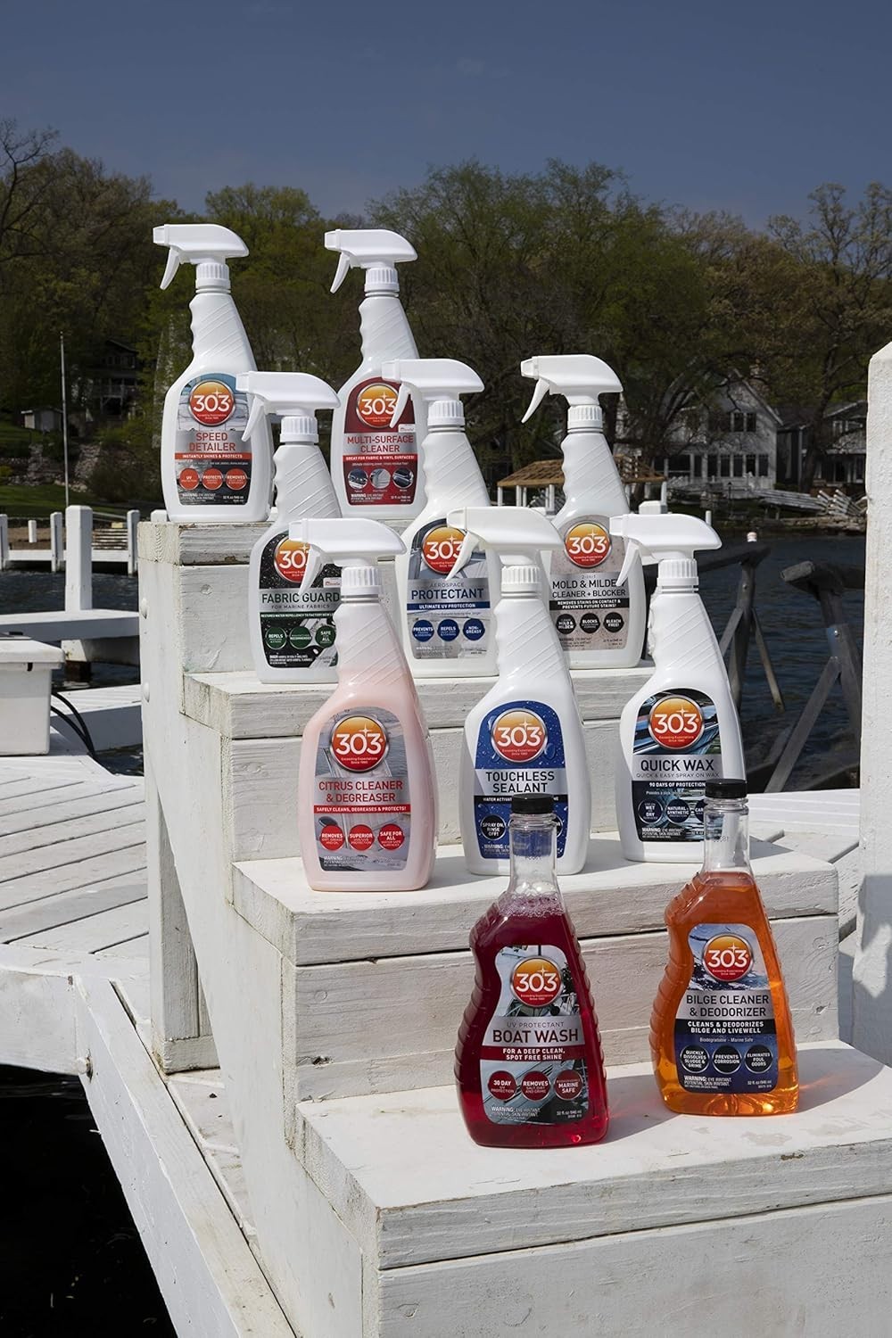 303 Marine Clear Vinyl Cleaner 32oz Isinglass Strataglass UV Protectant