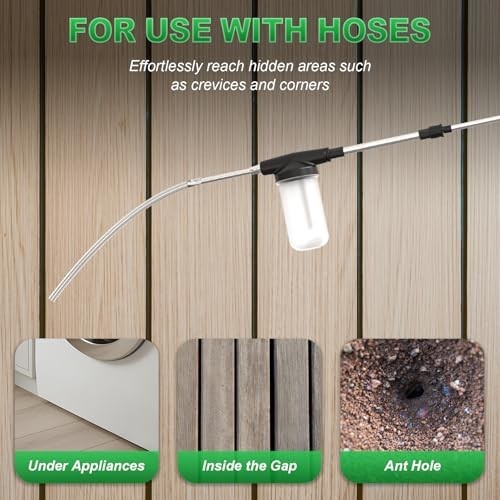 Diatomaceous Earth Duster Applicator – 4FT Reach Powder Sprayer for Indoor & Out