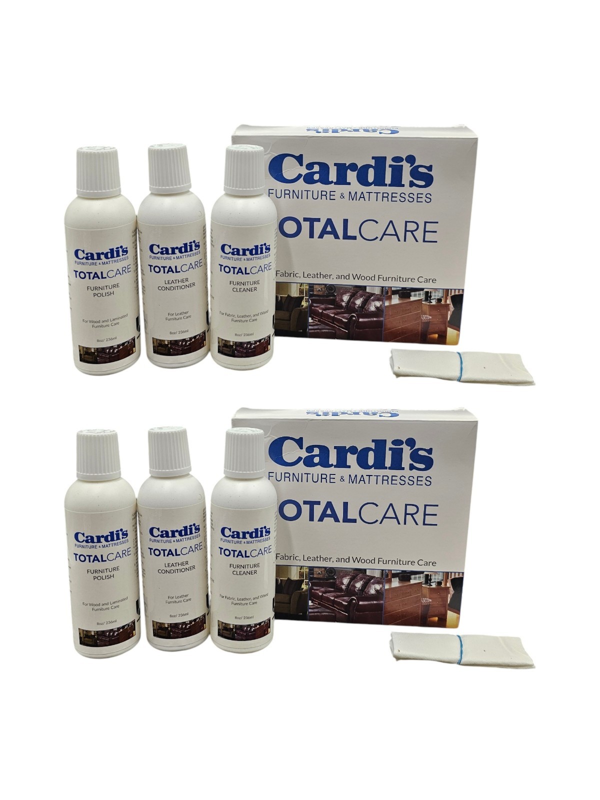 (QTY 2) Cardi’s Furniture Upholstery Fabric Care – Total Care 100555816