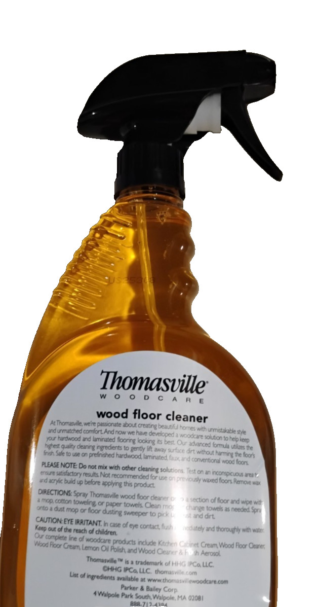 Thomasville Wood Floor Cleaner Hardwood & Laminated 32oz. Spray Advanced Formula