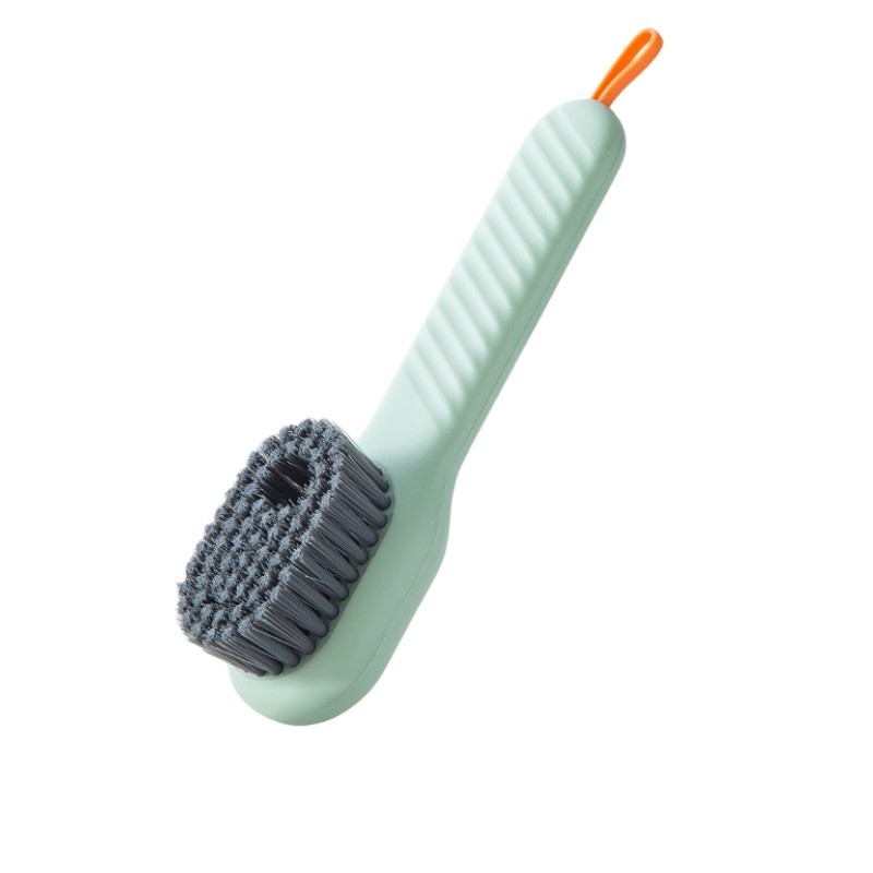 Liquid Dispensing Shoe Cleaning Brush Soft Bristle Deep Cleaner Laundry Tool