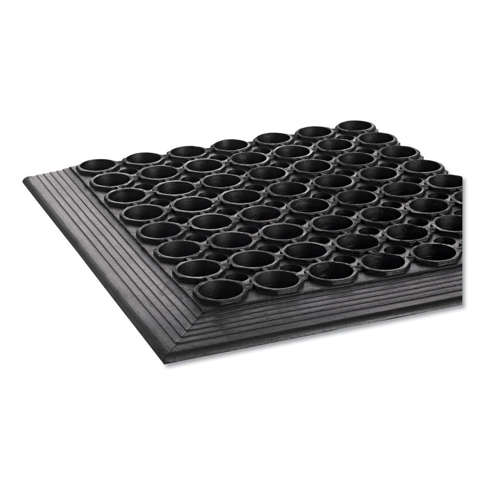 Crown WSCT35BK 36″ x 60″ Safewalk-Light Drainage Safety Mat – Black New