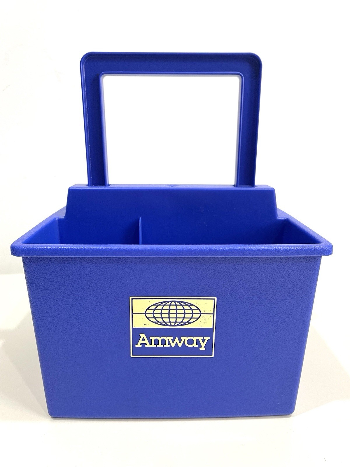 Amway Super Concentrated Cleaning System Caddy Carry Tote Vintage Made in USA B