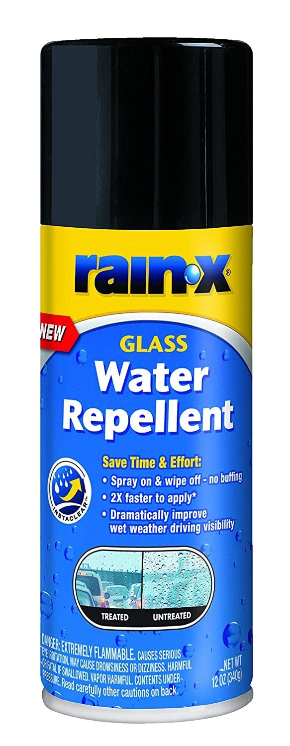 Rain-X 630168 Glass Water-Repellent Aerosol 12 oz.