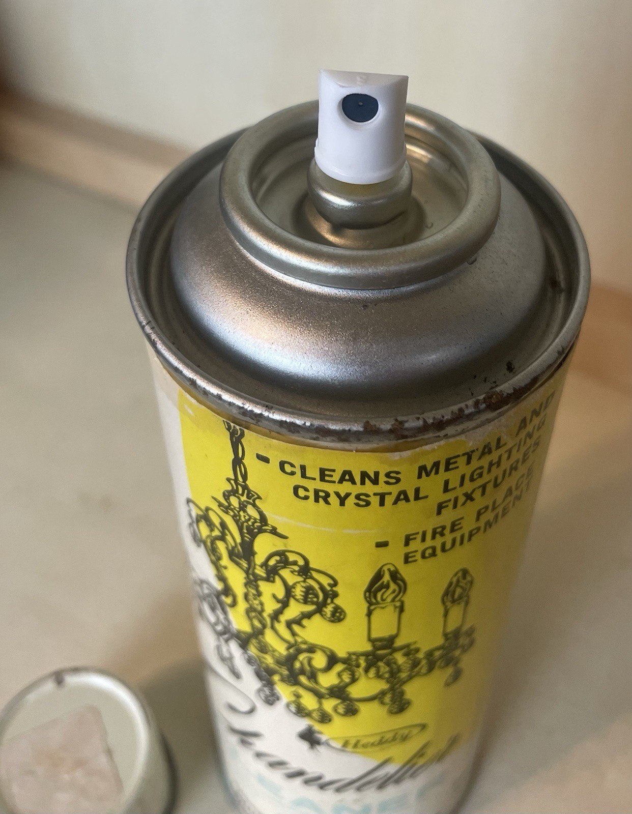 VINTAGE HEDDY CHANDELIER CLEANER 7oz New 1960’s Hard To Find Collectible Old Can