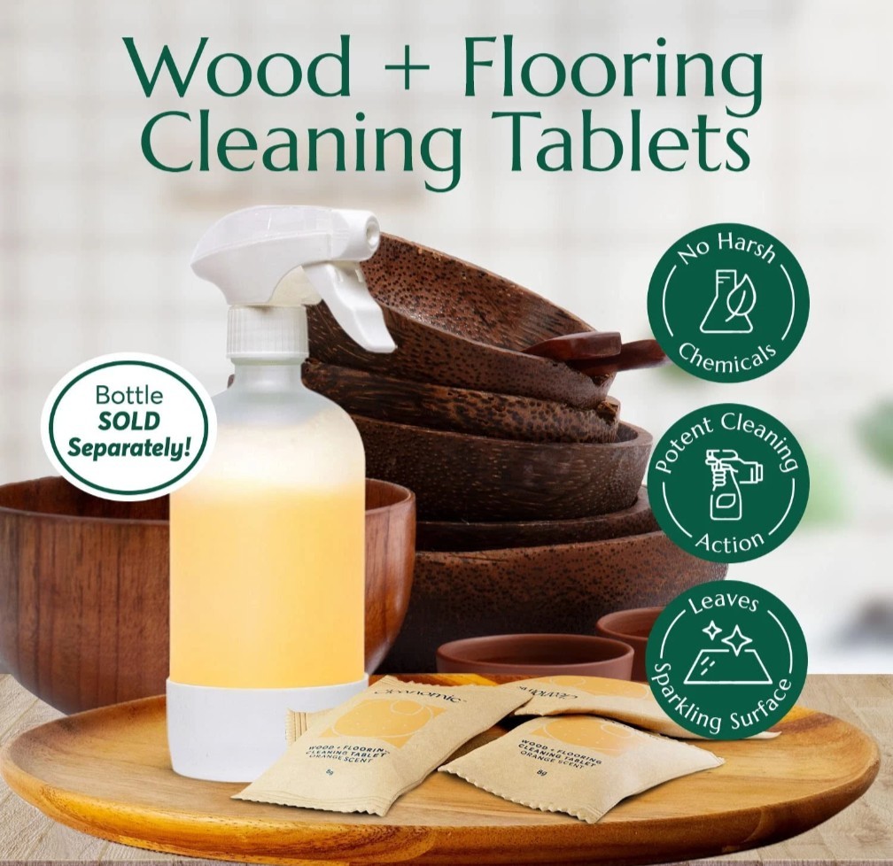 Wood and Flooring Cleaning (6 Pack) – All-Purpose Multi-Surface Household Cle…