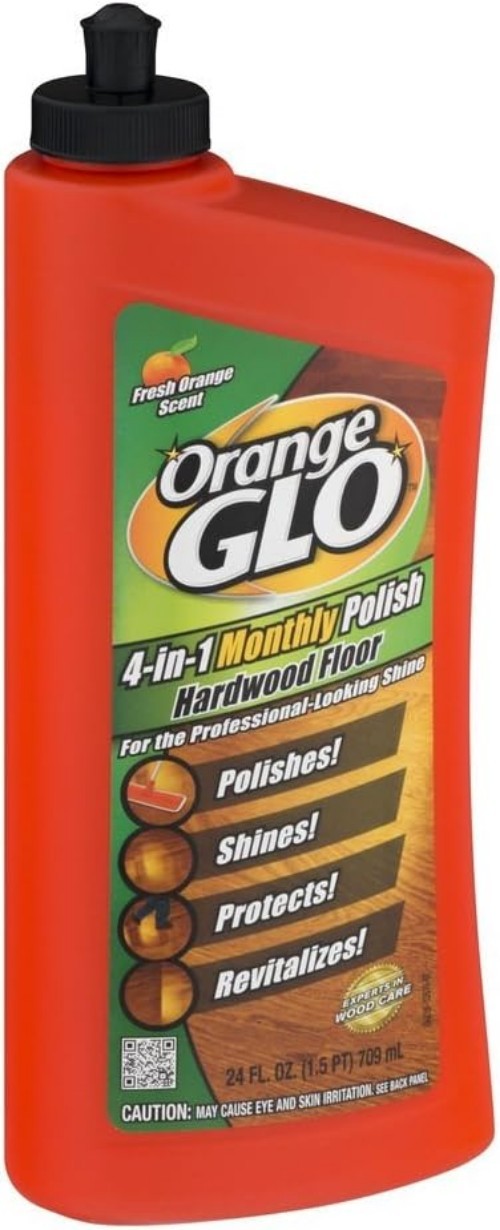 Hardwood Floor 4-in-1 Monthly Polish, 24 Oz Pack of 4