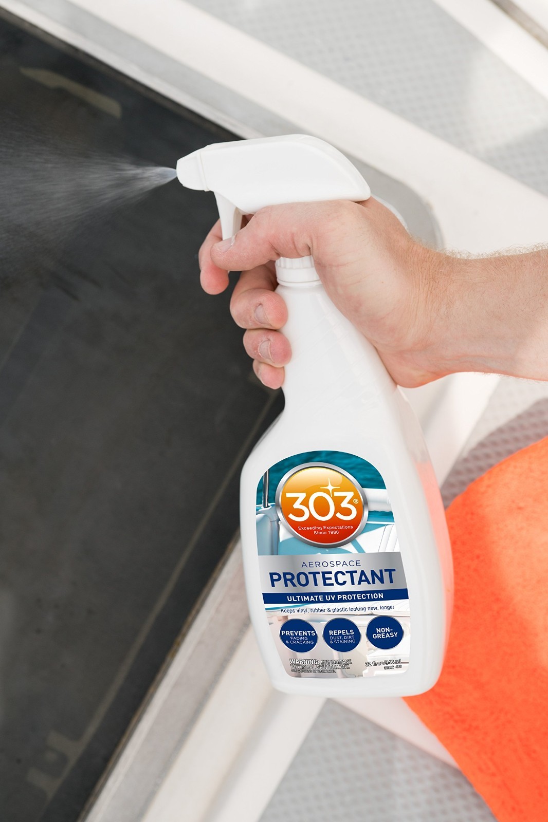 Marine Aerospace Protectant 32oz – UV Protection, Dust & Dirt Repellent, Matte F