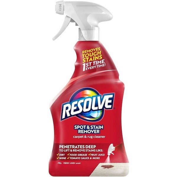 Resolve 19200-00601 Triple Oxi Advanced Trigger Carpet Cleaner, Fresh Linen, 22