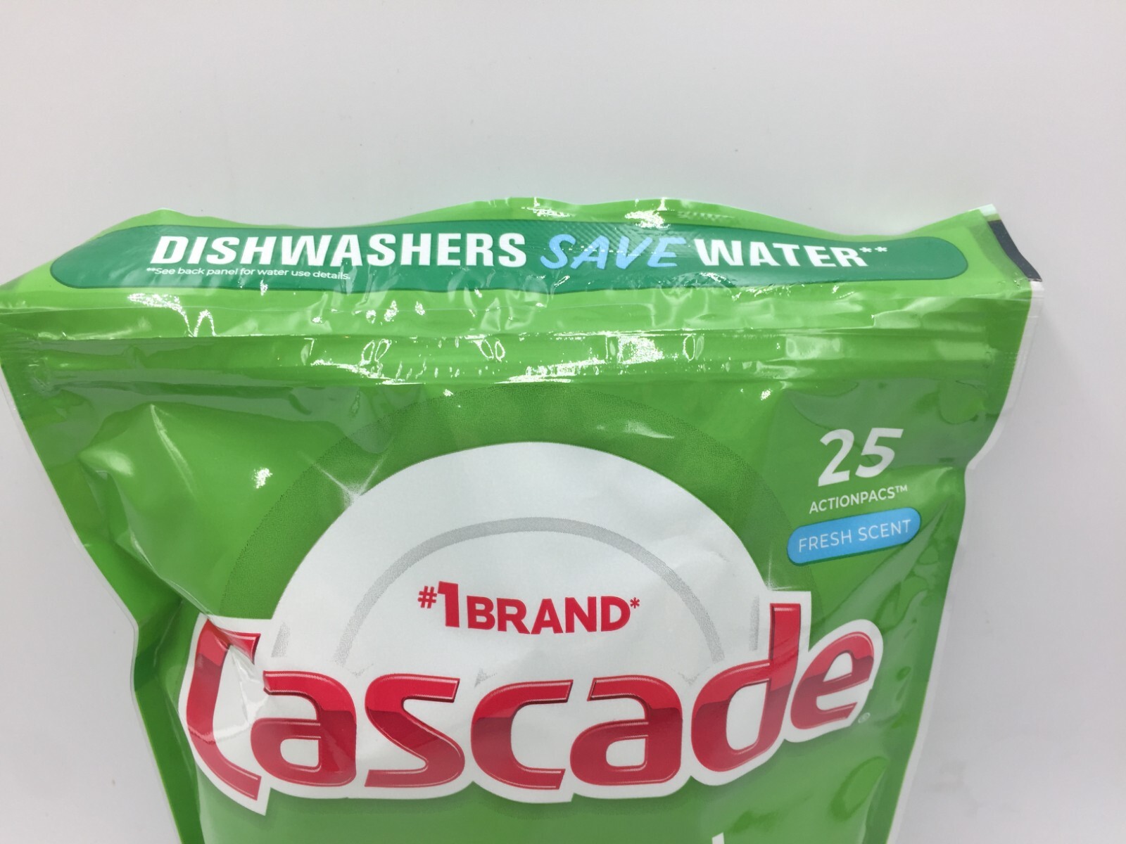 Cascade 80675 Original Fresh Scent ActionPacs, 25 CT. New Sealed Package