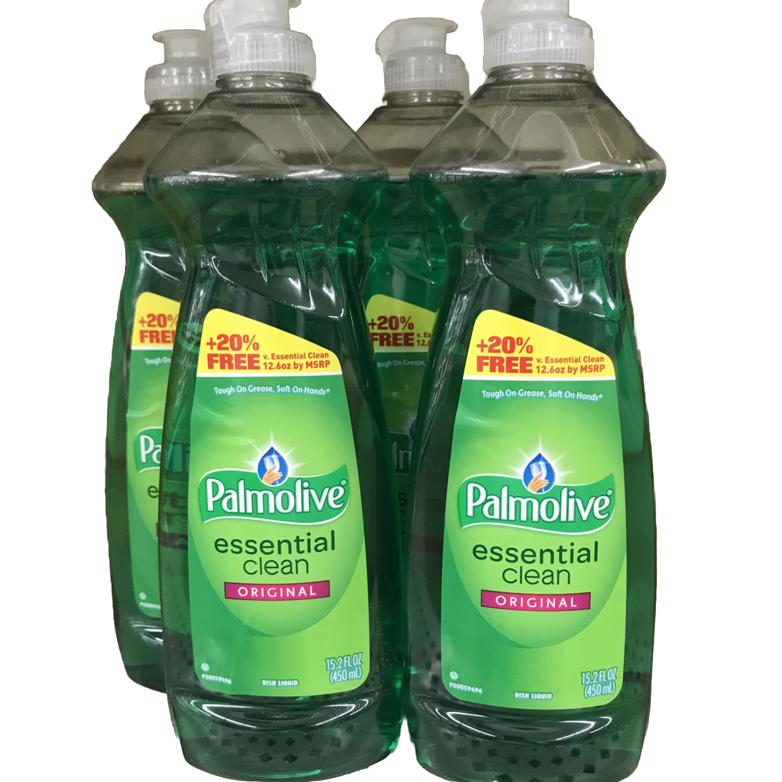 Palmolive Original Liquid Dish Washing Soap 15.2 Oz – Pack of 4