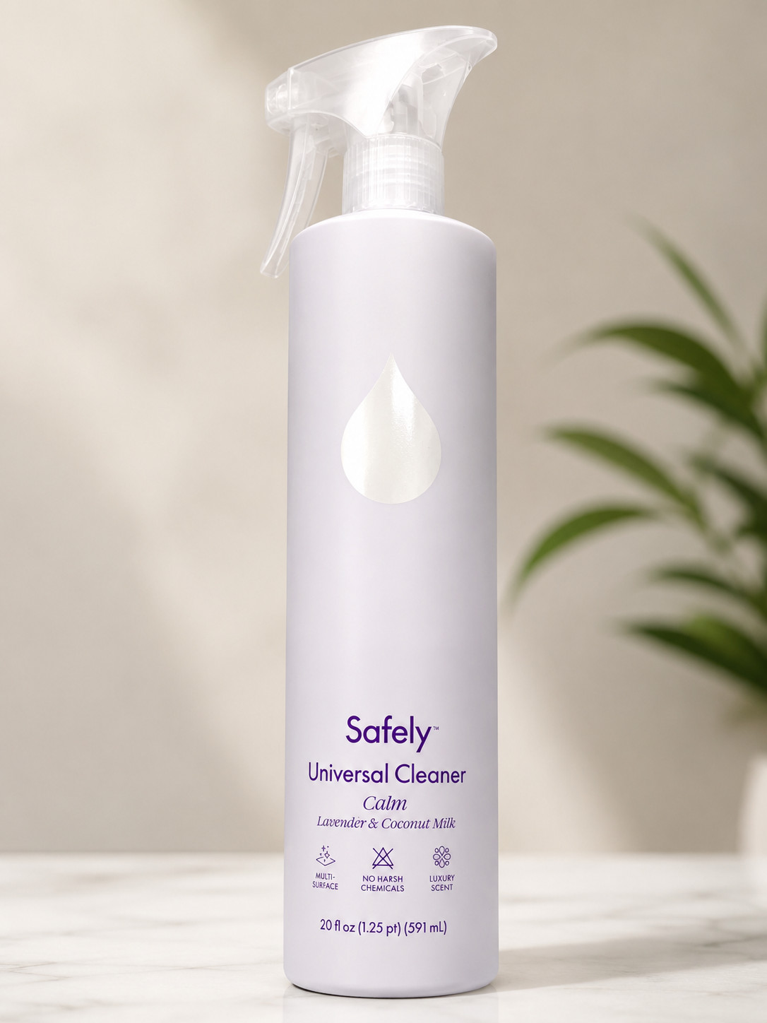 Safely Multi-Surface Universal Cleaner, Calm, Lavender and Coconut Milk