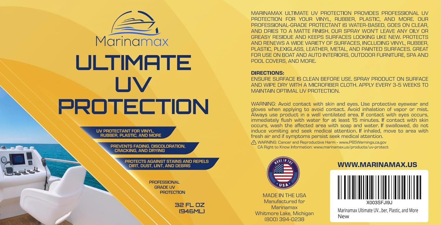 Ultimate UV Protection Spray 32 Oz | UV Protector for Outdoor Surface Sun Pro…