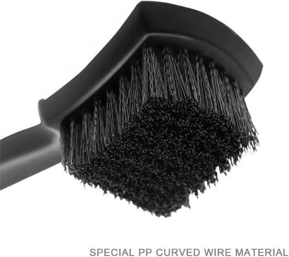 Carpet Brushes for Cleaning, Scrub Brush for Fl Color: BlackNumber of Items: 1