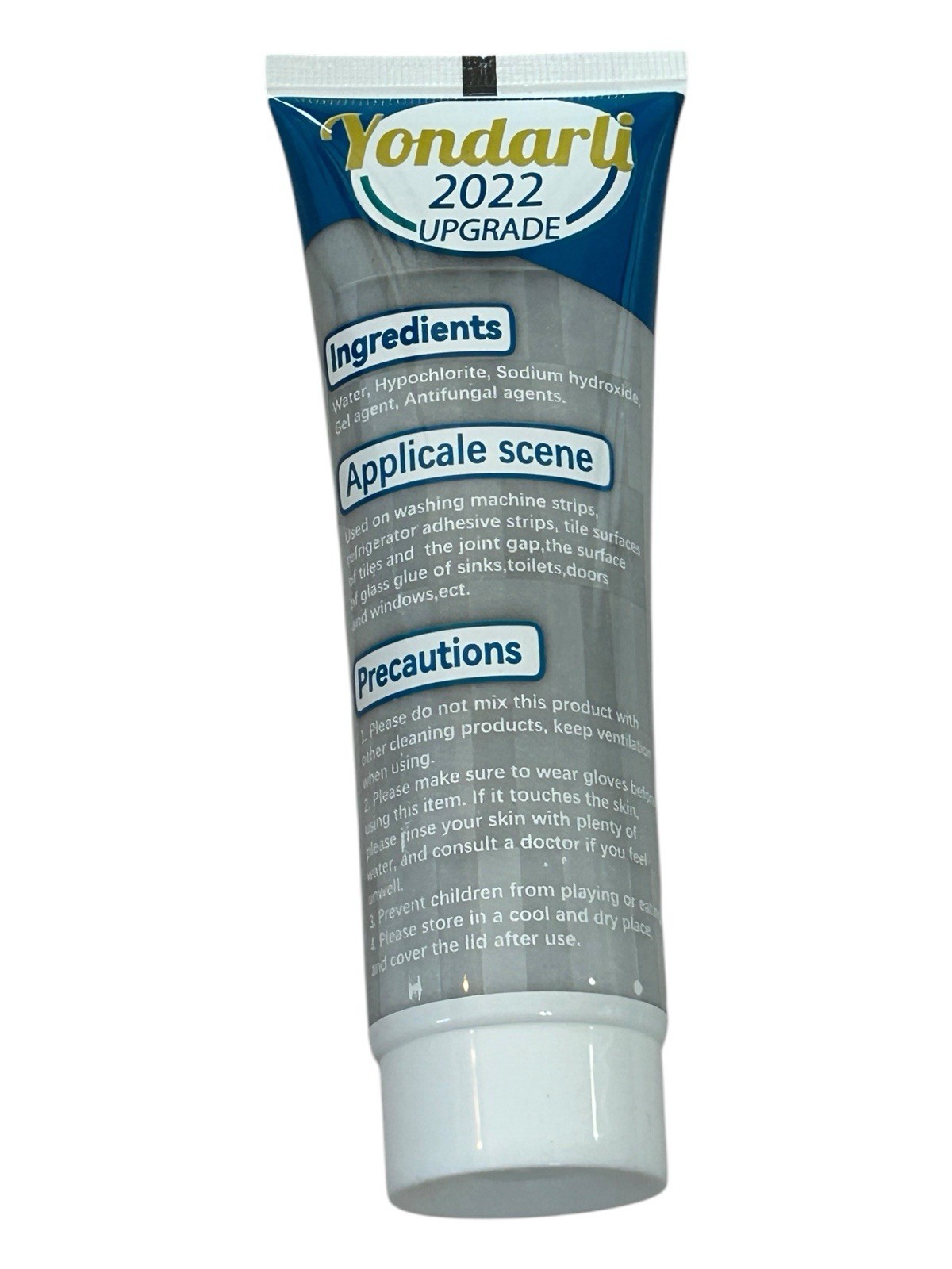 Mold Stain Cleaner, 4oz Gel – for Washing Machines, Tile, etc.