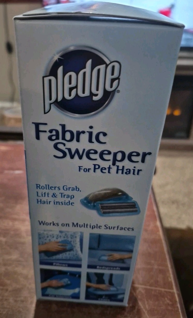 Pledge Fabric Sweeper for Pet Hair Multi-Use Disposable NEW NIB