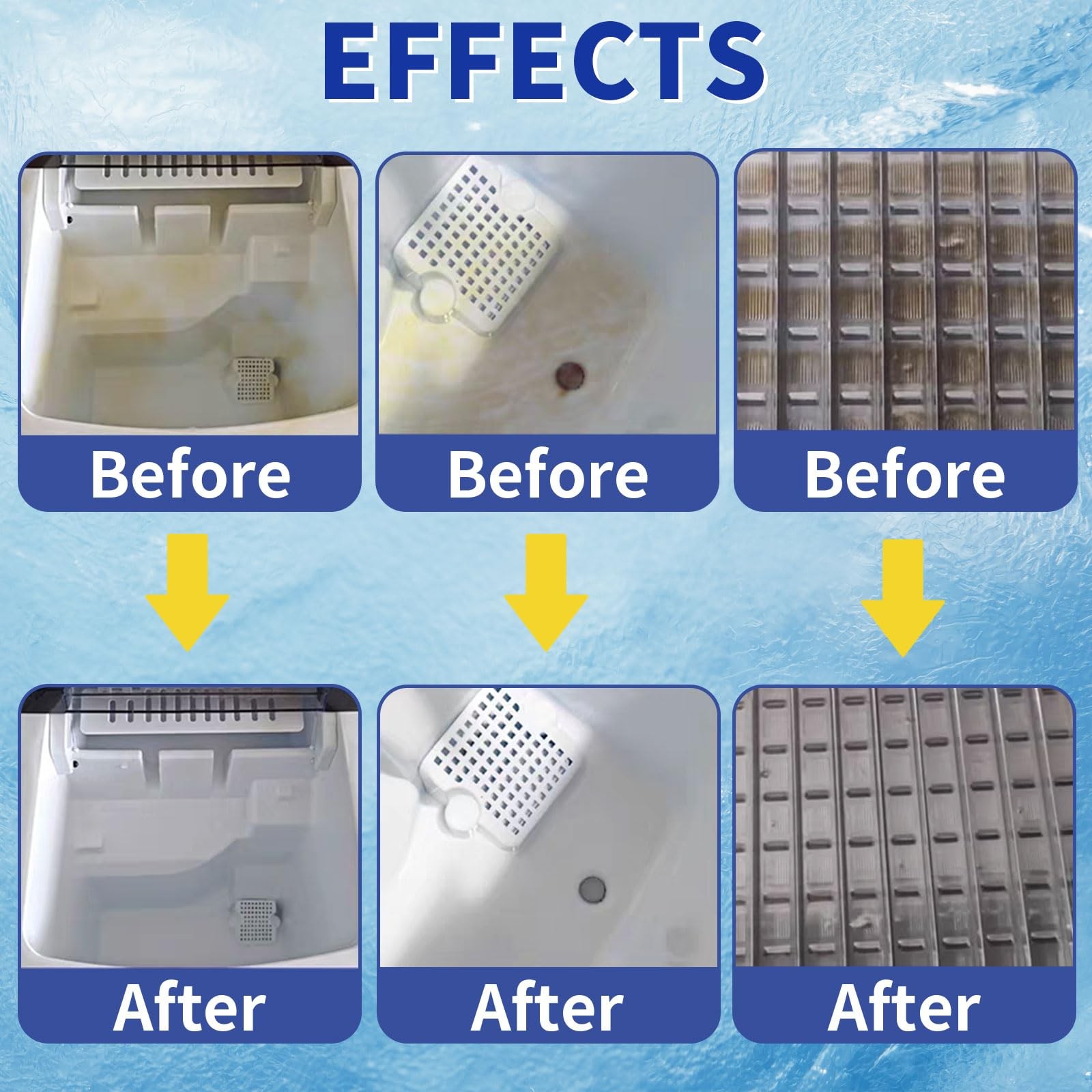 STREALE Ice Machine Cleaner Maker and Descaler – 24 Ice Maker Cleaner Tablets…