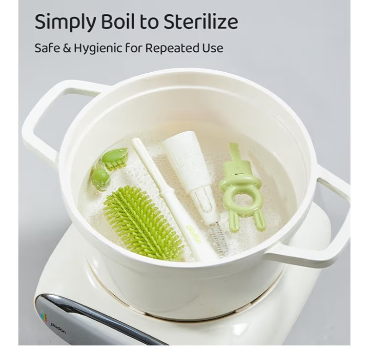 5-in-1 Silicone Cleaning Brush – Detachable or All-in-one Step Cleaning