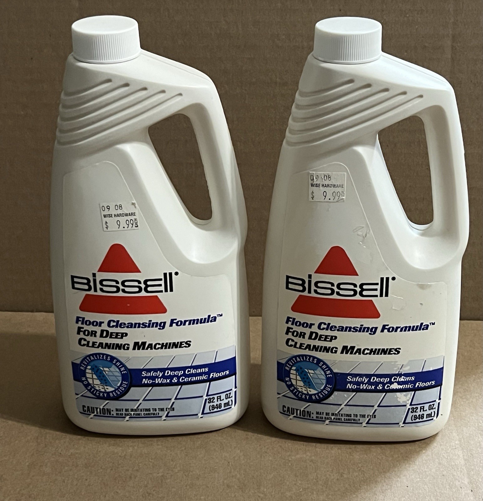 Bissell Deep Cleaning Machine Formula Ceramic Floor Cleaner 32oz (Lot of 2) NOS