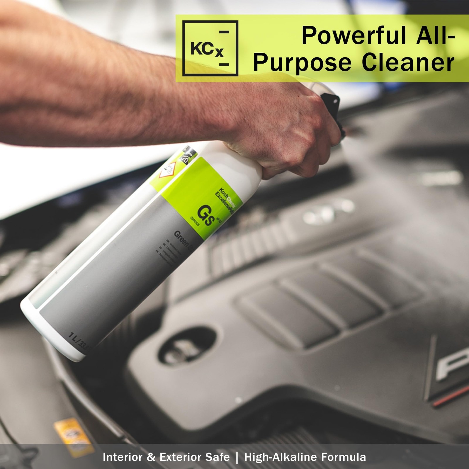Highly Concentrated Universal Cleaner – NTA & Phosphate Free, 1L for Auto, Home