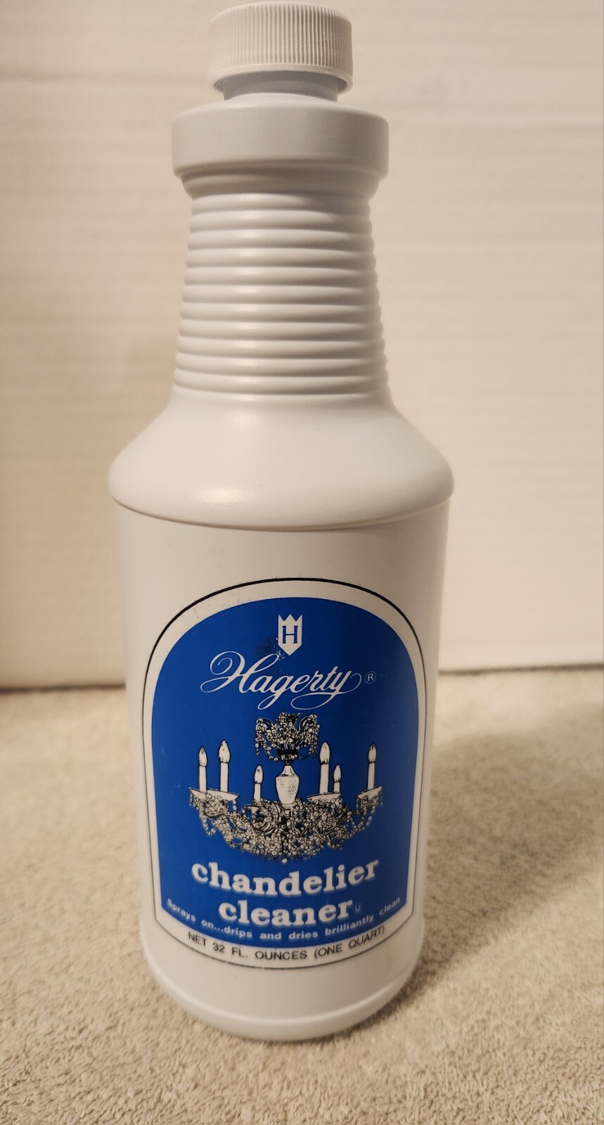 Hagerty Chandelier Cleaner 32 oz Refill No Wipe / Rinse USA Made