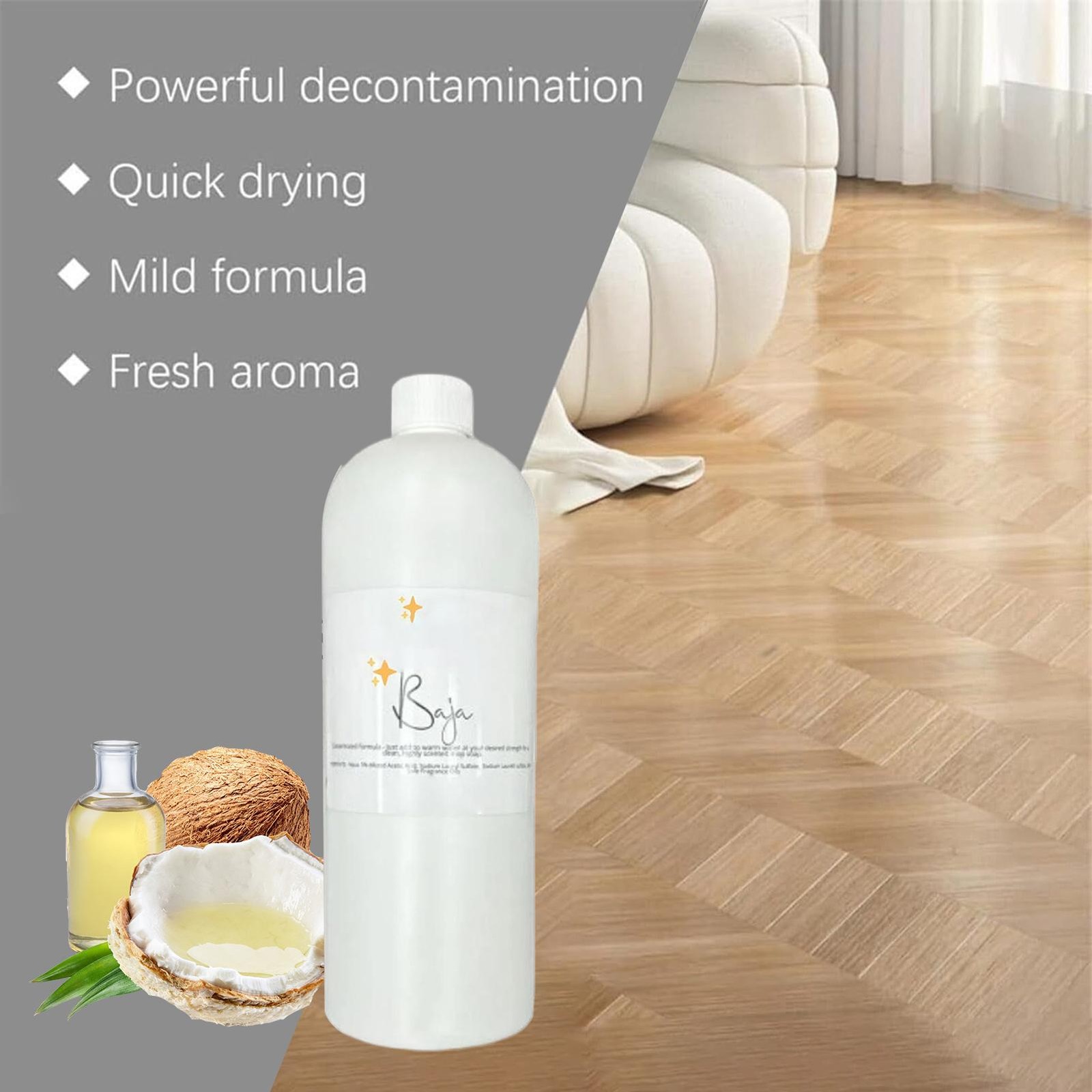 Mop Cleaning Soap 120ml Blyss Mop Soap Highly Scented Cleaning Liquid For Floor