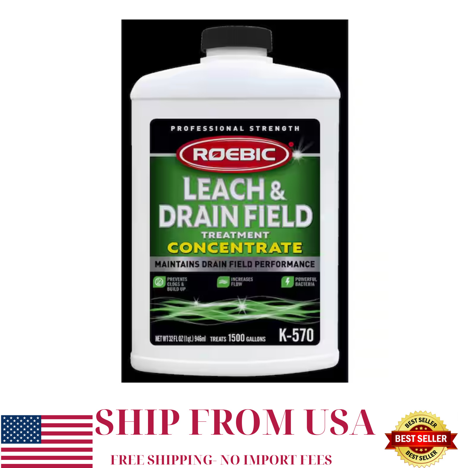 K-570 Leach and Drain Field Treatment