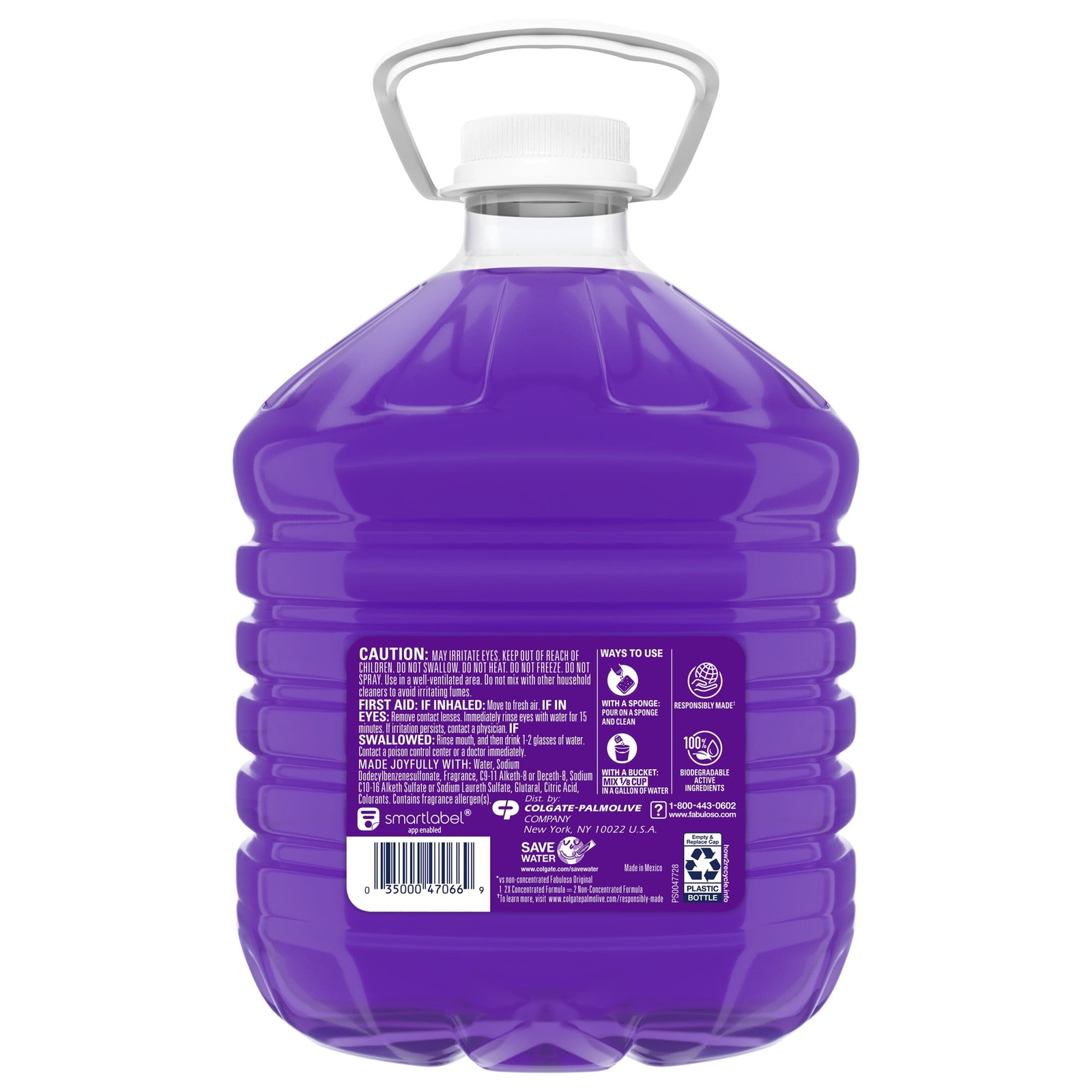 Fabuloso Multi Surface All Purpose Floor Cleaner, Lavender Scent, 169 fl oz