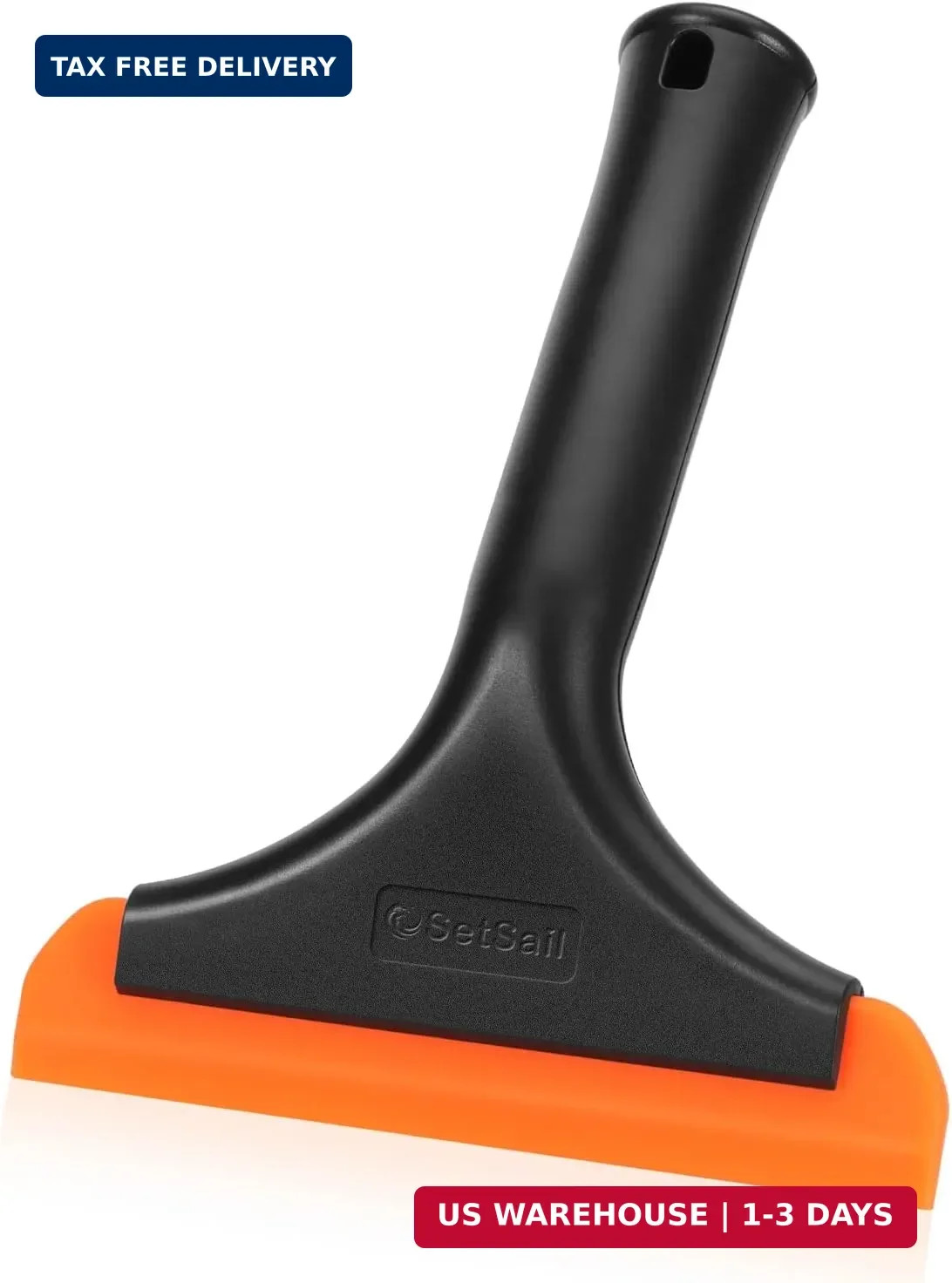 SetSail Shower Squeegee for Glass Doors, Small Squeegee for Shower Glass Door Mi