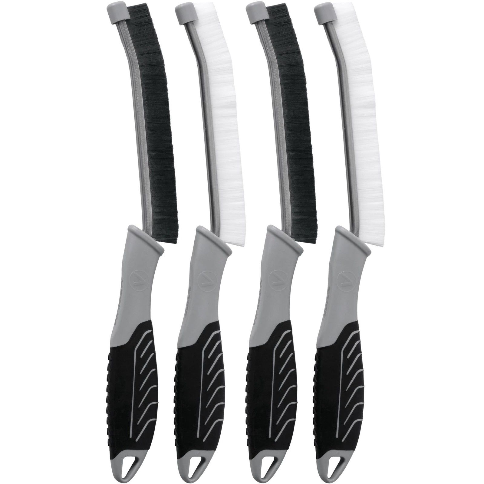 VIKING Car Detailing Brush Set for Cleaning Kit, Multi-Purpose Black