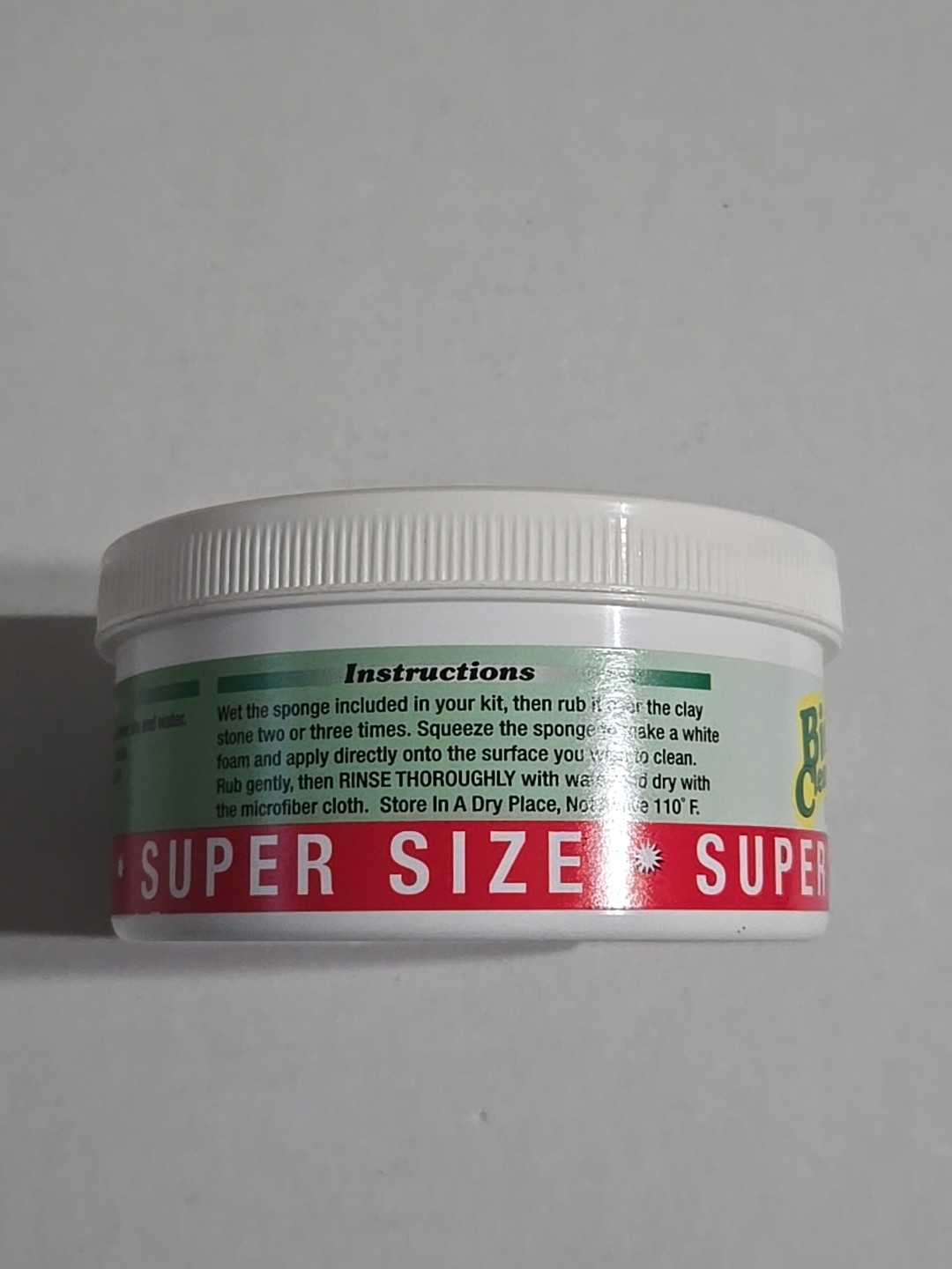 Bio Cleaner Citrus All Natural Cleaner SUPER SIZE 17.5oz Citrus NO SPONGE