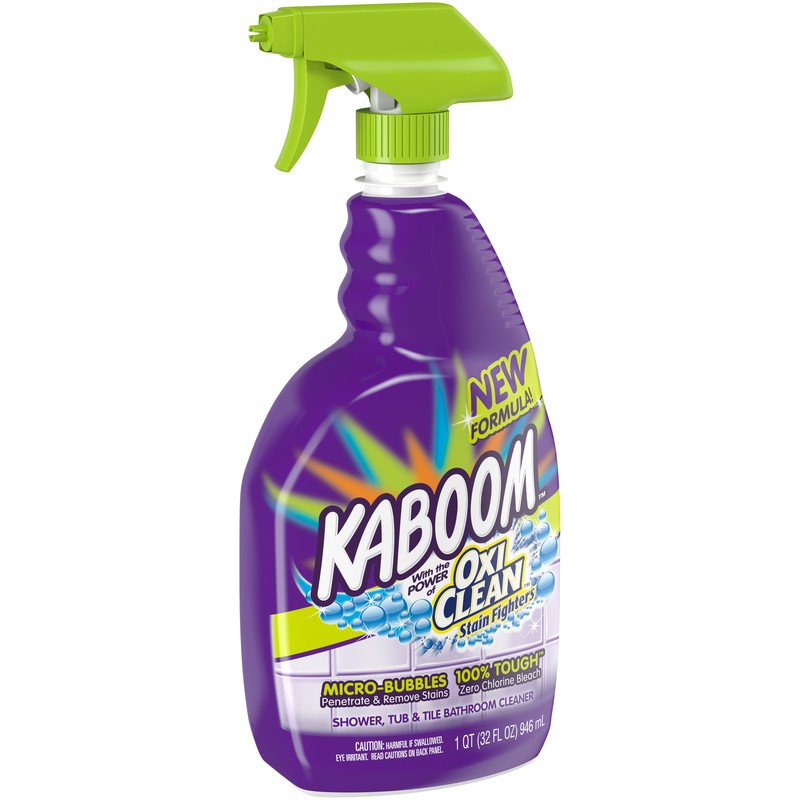 Kaboom 00053 Citrus Scent Tub and Tile Cleaner Liquid 32 oz. (Pack of 8)