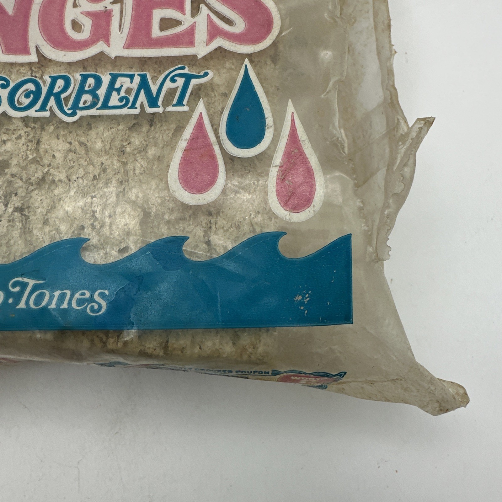 Pure Cellulose Sponges Vintage O-Cel-O Betty Crocker GM USA Movie Prop