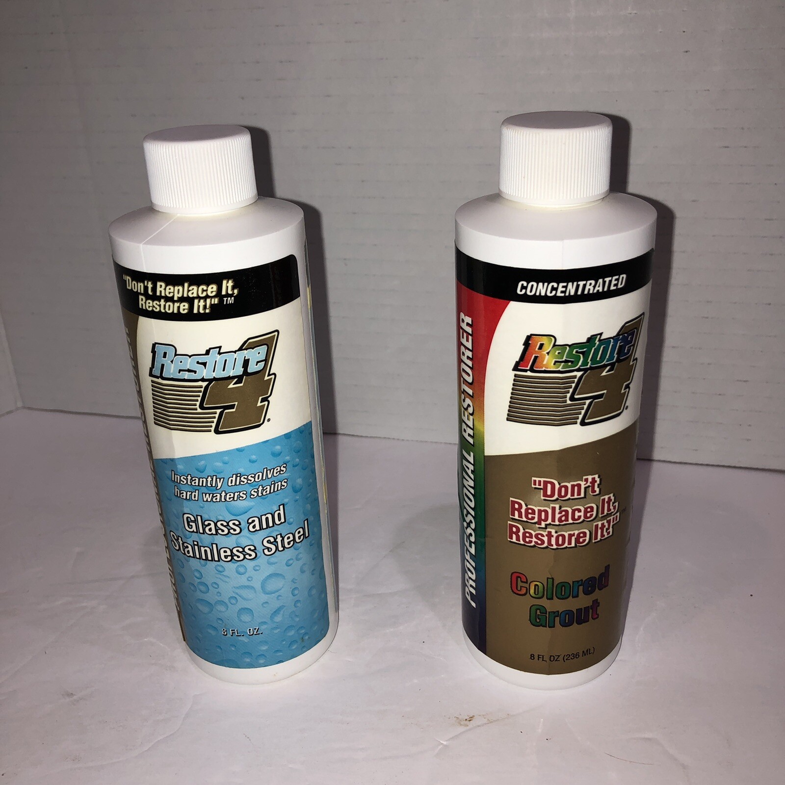 Lot Of 5 Restore 4 Professional Wood Grout Carpet Glass Porcelain Fiberglass