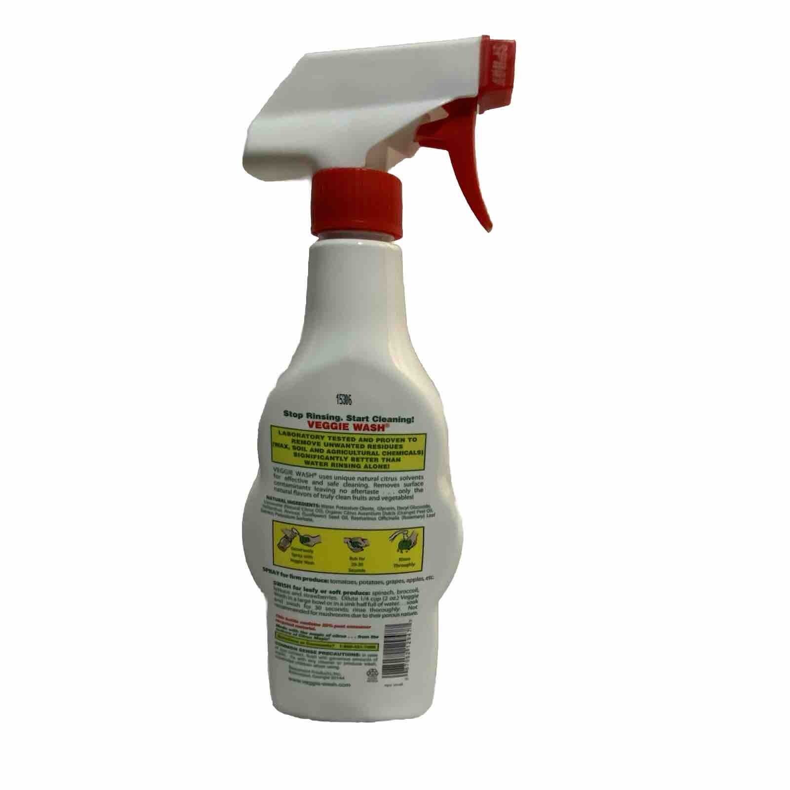 Veggie Wash Natural Fruit & Vegetable Wash 16-Ounce Spray