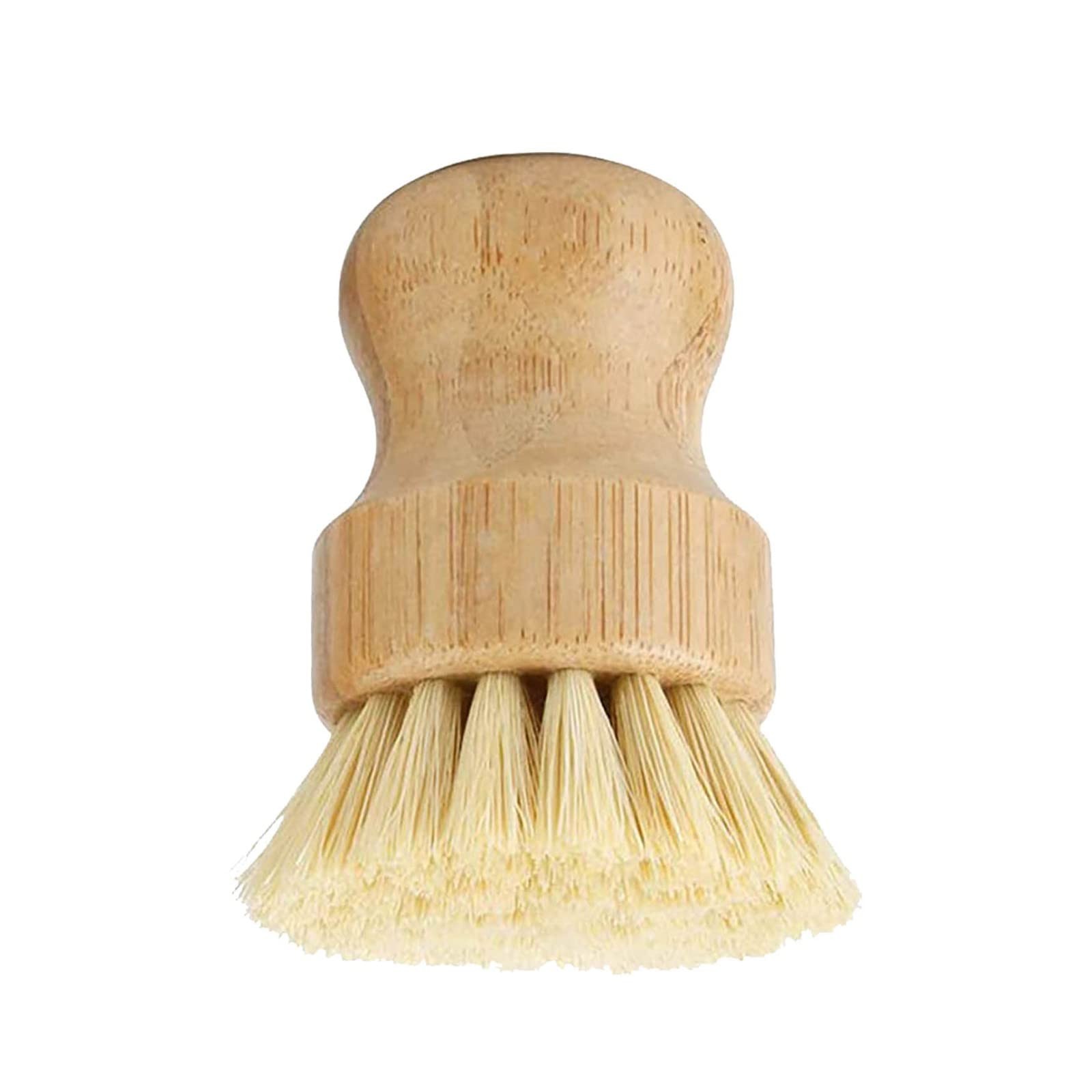 1 Pcs Palm Wooden Dish Scrubber Brush,Dish Brush Set, Dish Brushes, Durable W…