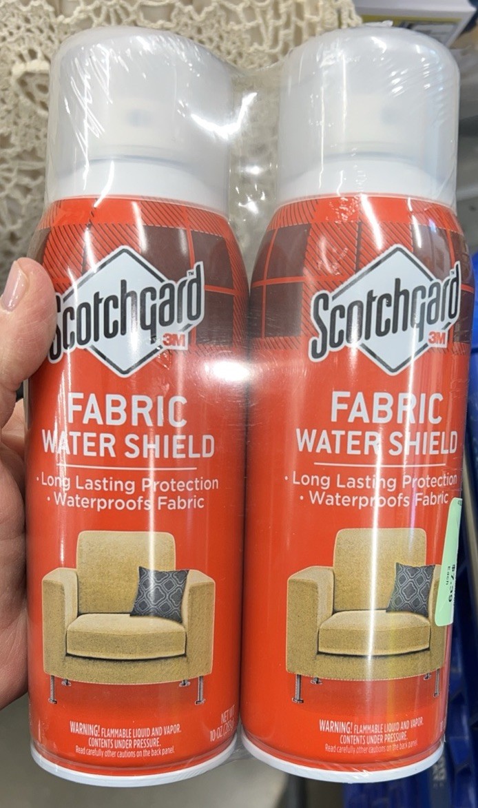 Scotchgard Fabric Upholstery Water Shield Protector Aerosol 13.5 oz TWO Pack