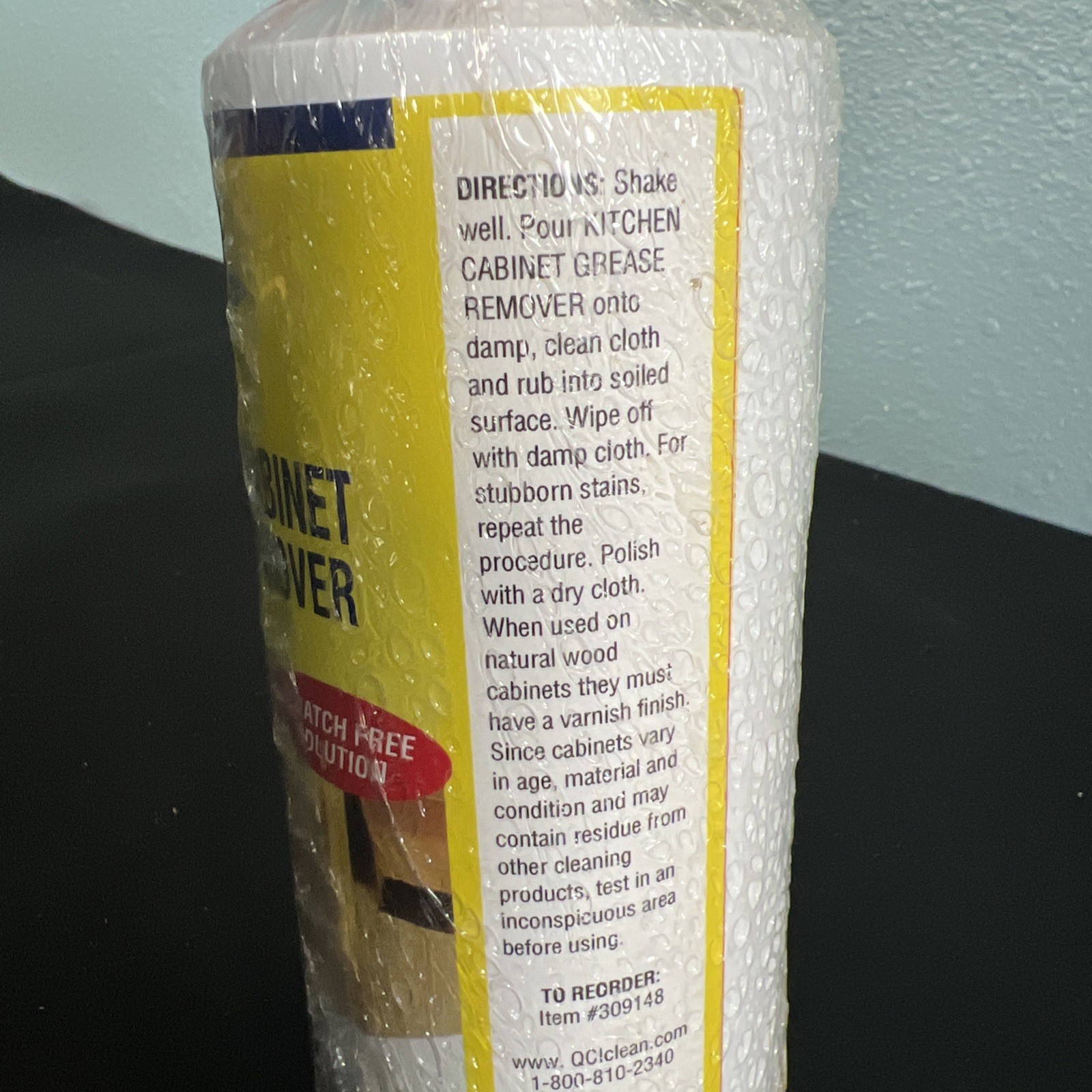 QCI Kitchen Cabinet Cleaner Grease Grime Remover Scratch Free Non Toxic – Canada